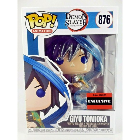 Funko 876 GIYU TOMIOKA AAA ANIME Exclusive New Unopened Demon Slayer 2021 - Picture 2 of 8
